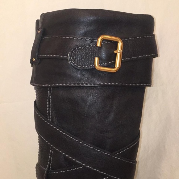 CHLOE Knee High Black Boots - Picture 5 of 11